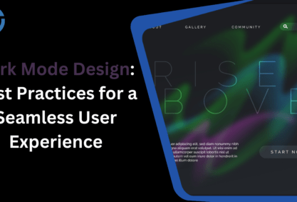 Dark mode design